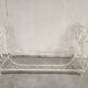 Bed former romantic wrought iron 1900