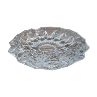 Molded glass ashtray