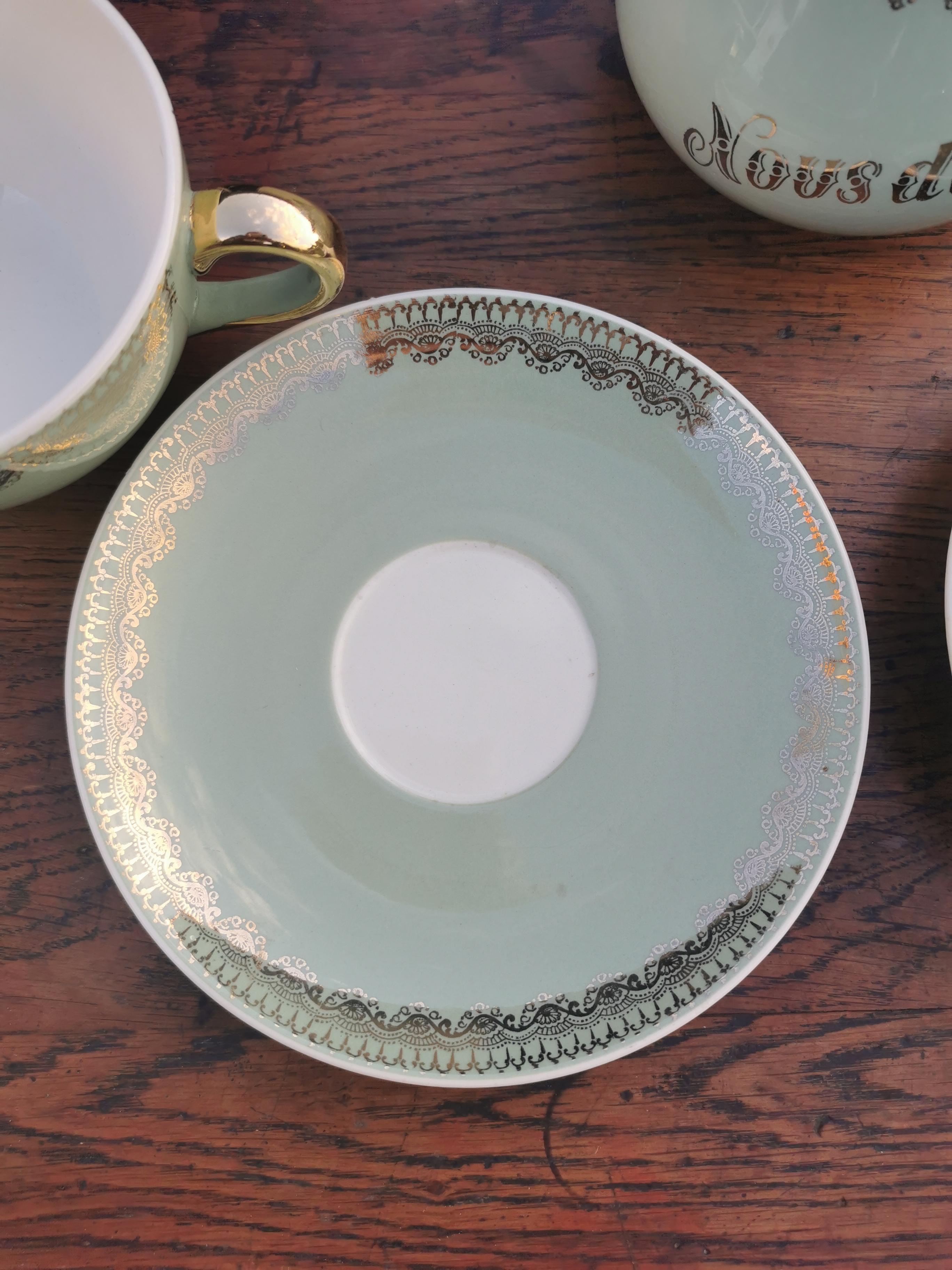 Cup and pitcher set, toi et moi nous deux, villeroy & boch