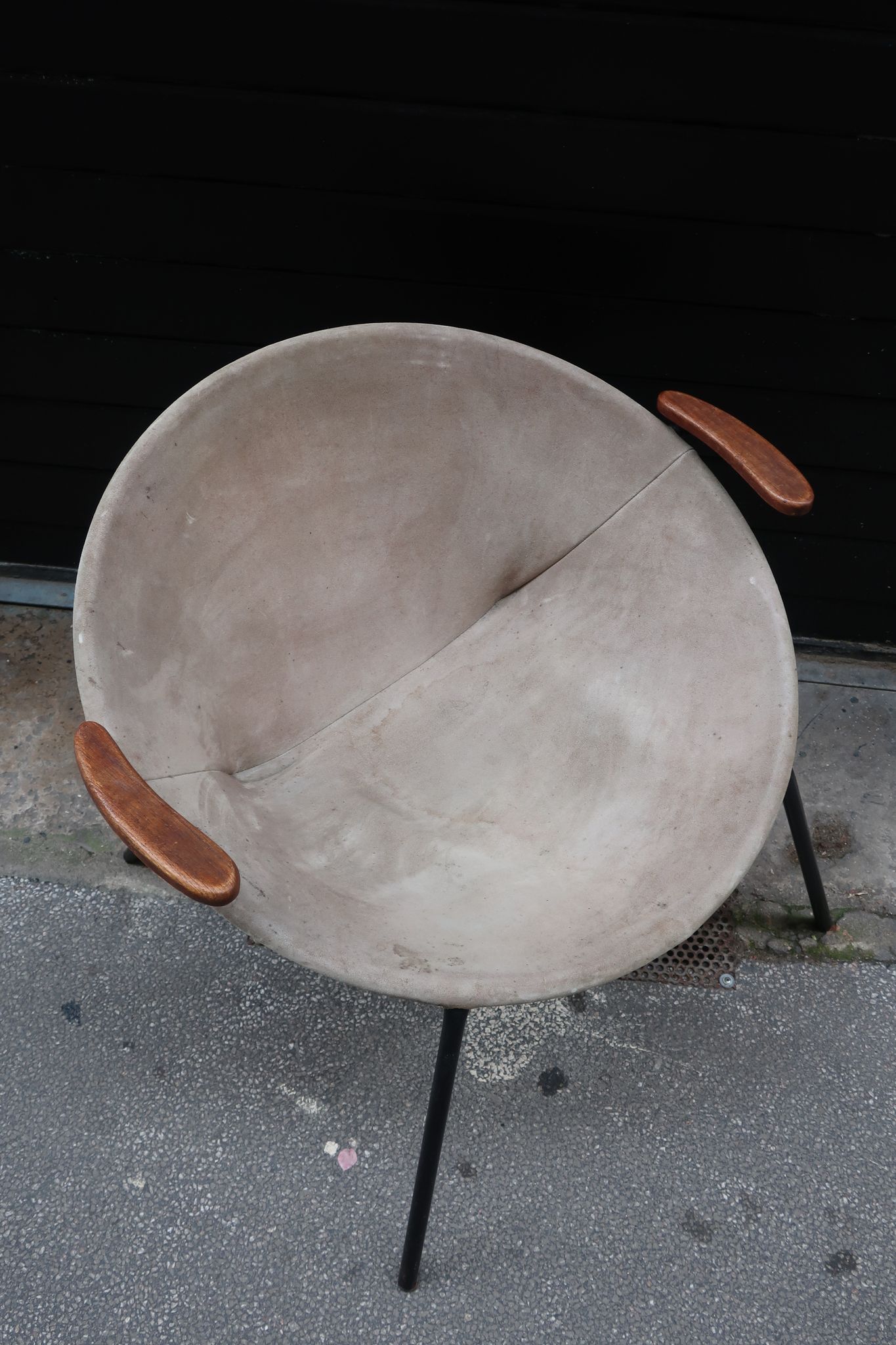 Fauteuil Balloon des années 50/60 Hans Olsen