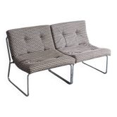 Mid-century modular lounge chairs