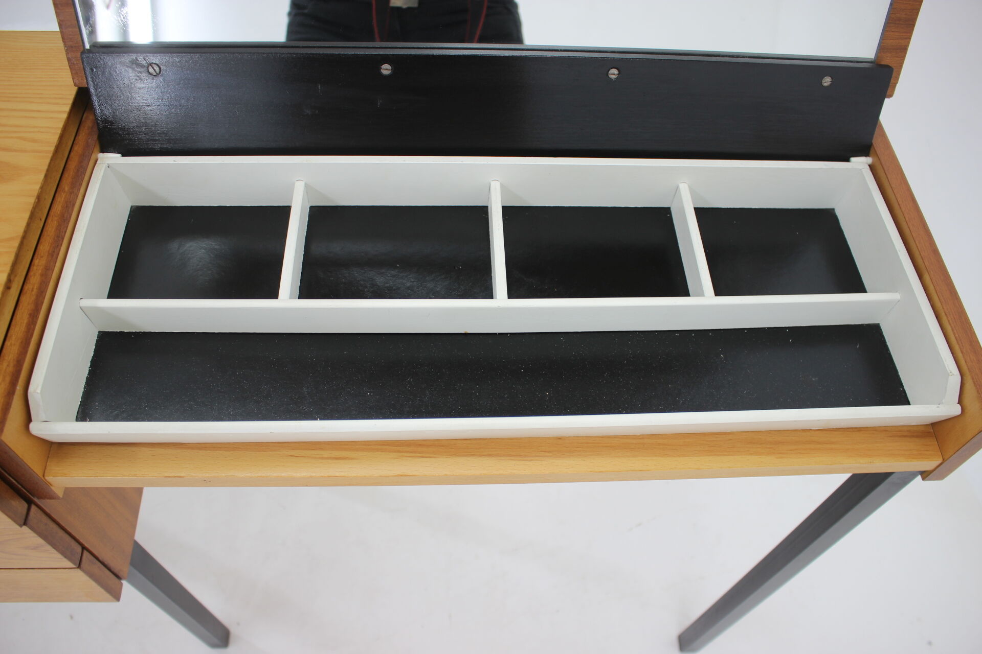 1970s Cabinet with Mirror by UP Zavody, Czechoslovakia