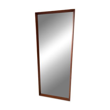 Miroir scandinave en teck, Années 1960