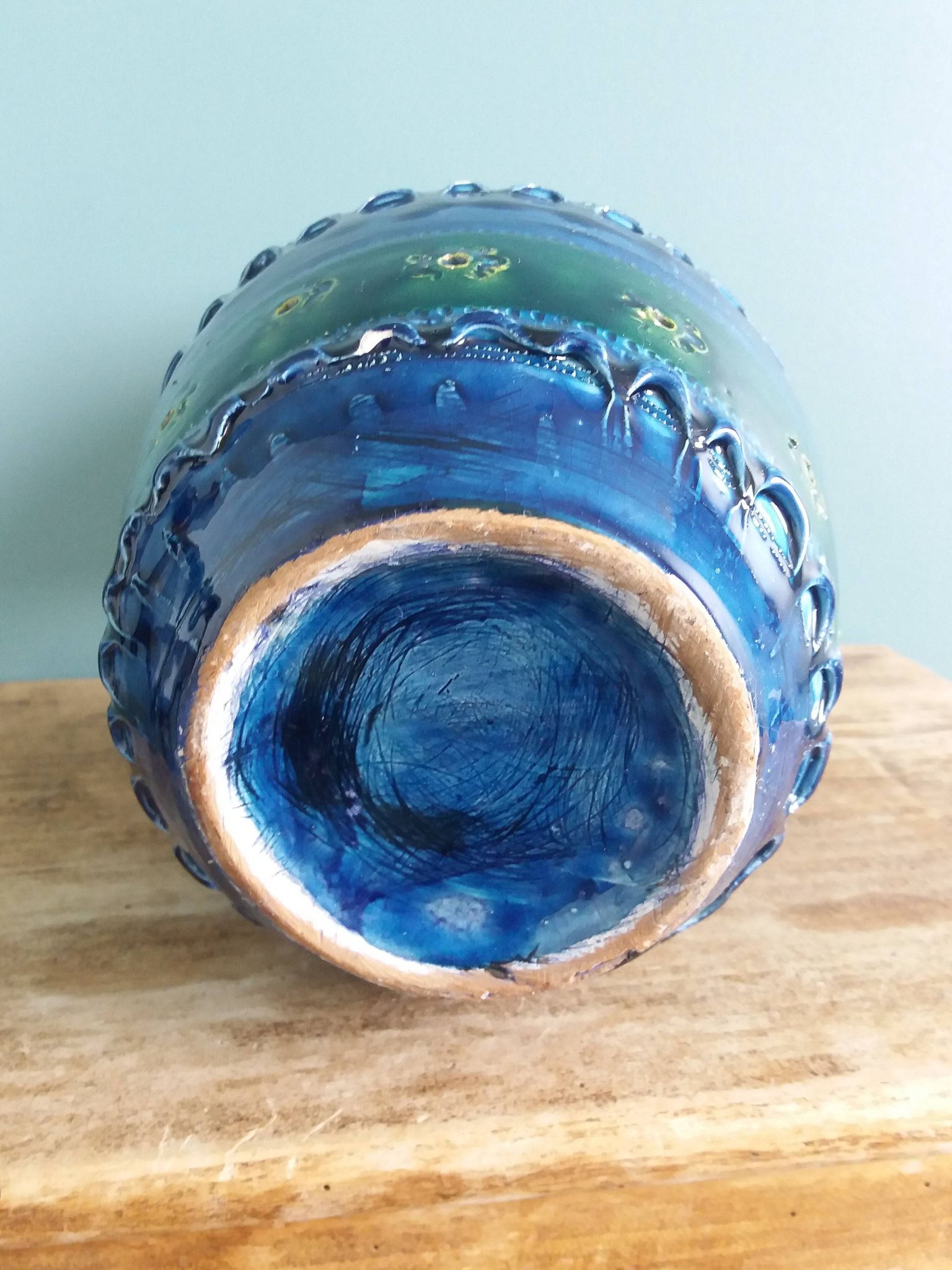 Vase de Nedo Scappini pour Nuovo Rinascimento, Italie