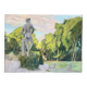 Study table garden Parc Pastel Ed. Pannetier (1884-1965)