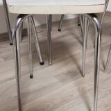 Lot 2 tabourets formica