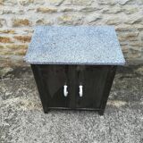 Sheet metal industrial furniture sideboard