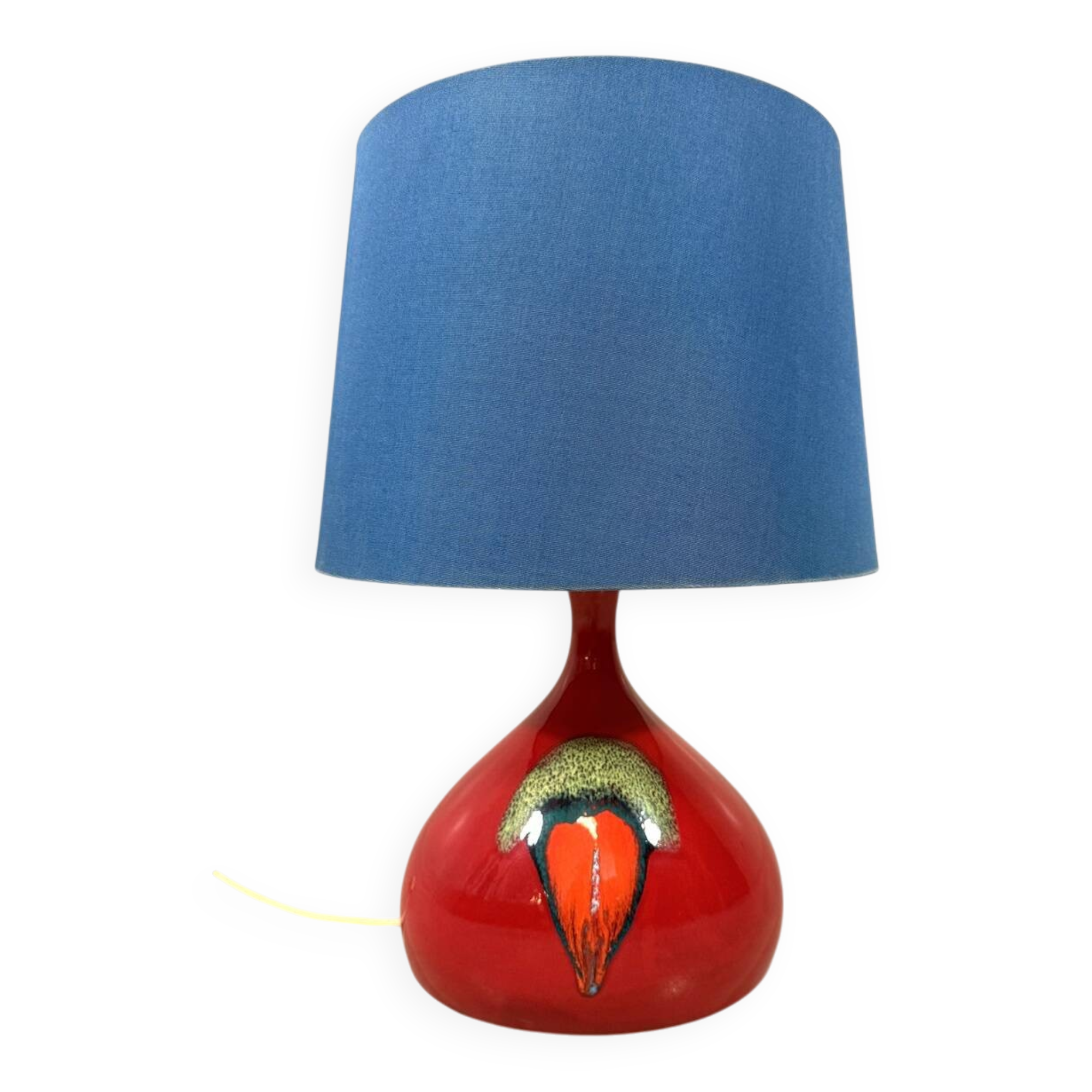 Lampe de table en céramique Bjørn Wiinblad pour Rosenthal Allemagne années 1960.