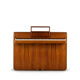 Danish mid-century modern hardwood pianette Bij Louis Zwicki, 1960s