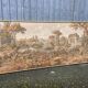 Gobelin French framed wall hanging tapestry AUBUSSON 1950