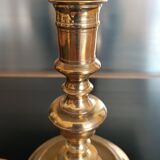 Gilded bronze candle holder