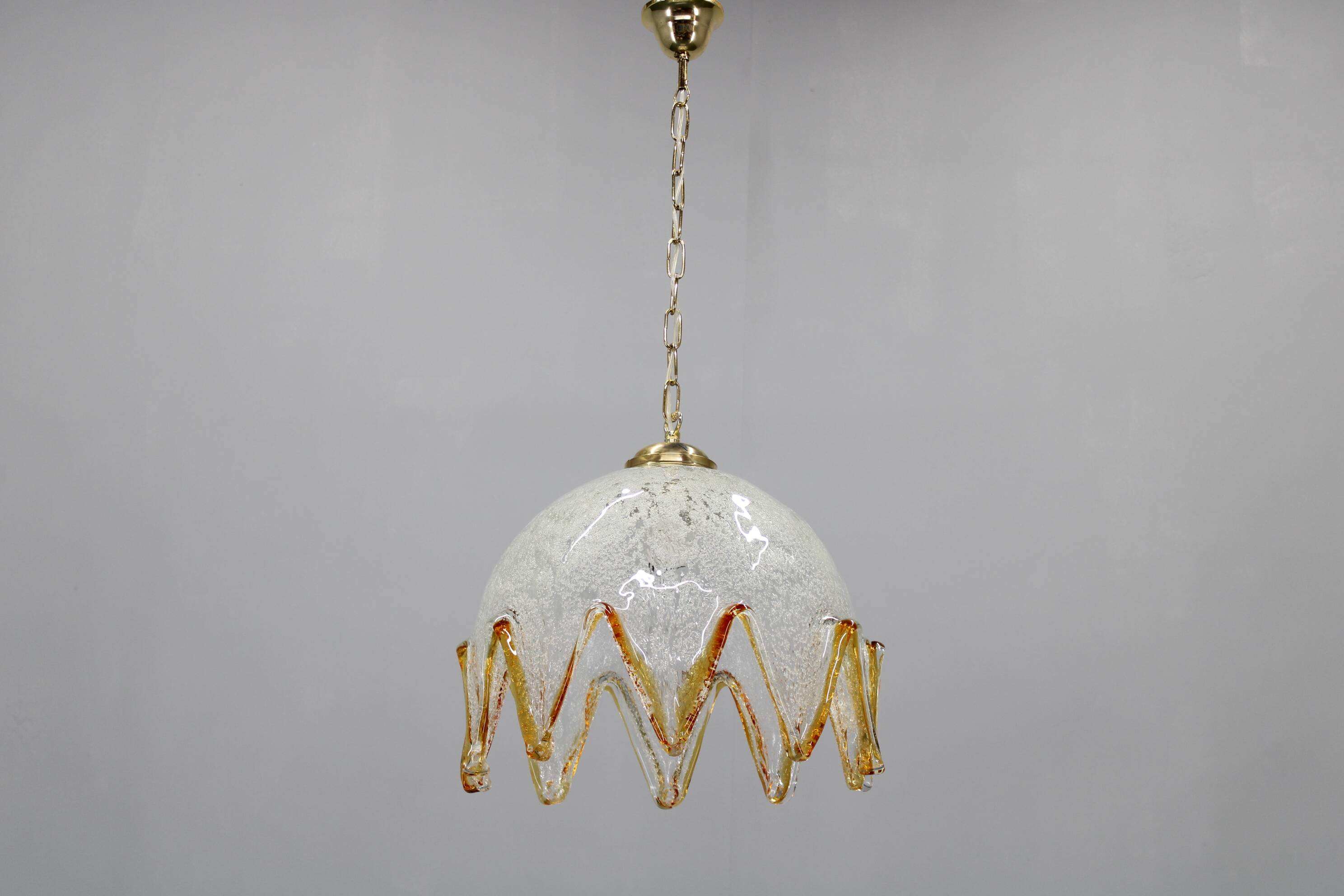 1970s Murano Glass Pendant Lamp