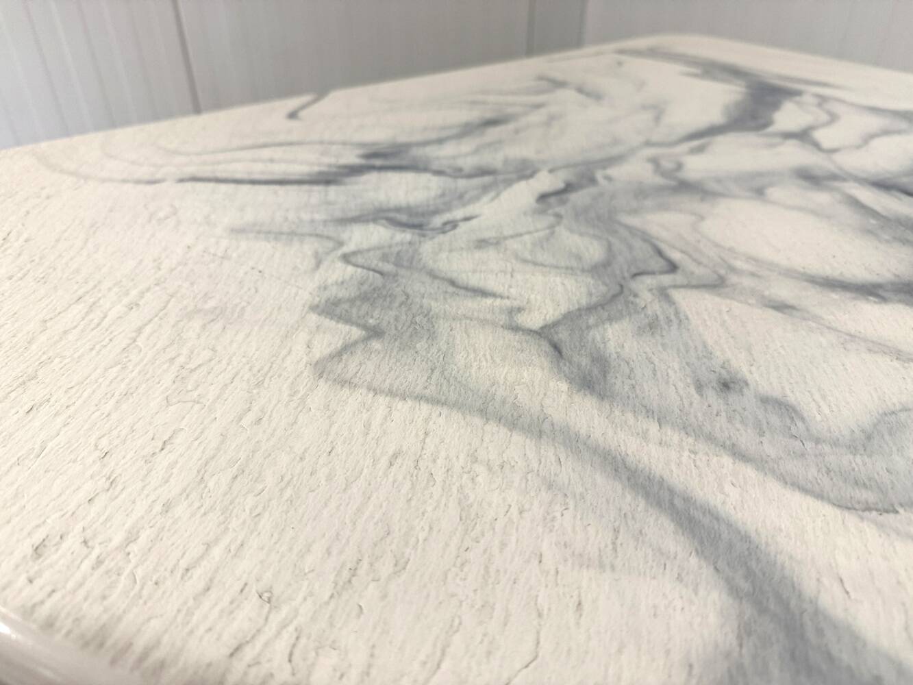 Artificial marble coffee table side table 1980’s