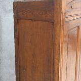 Armoire en chêne époque Art Déco