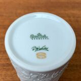 White German porcelain vase from the mid-century by Bjørn Wiinblad for Rosenthal, 1960s.