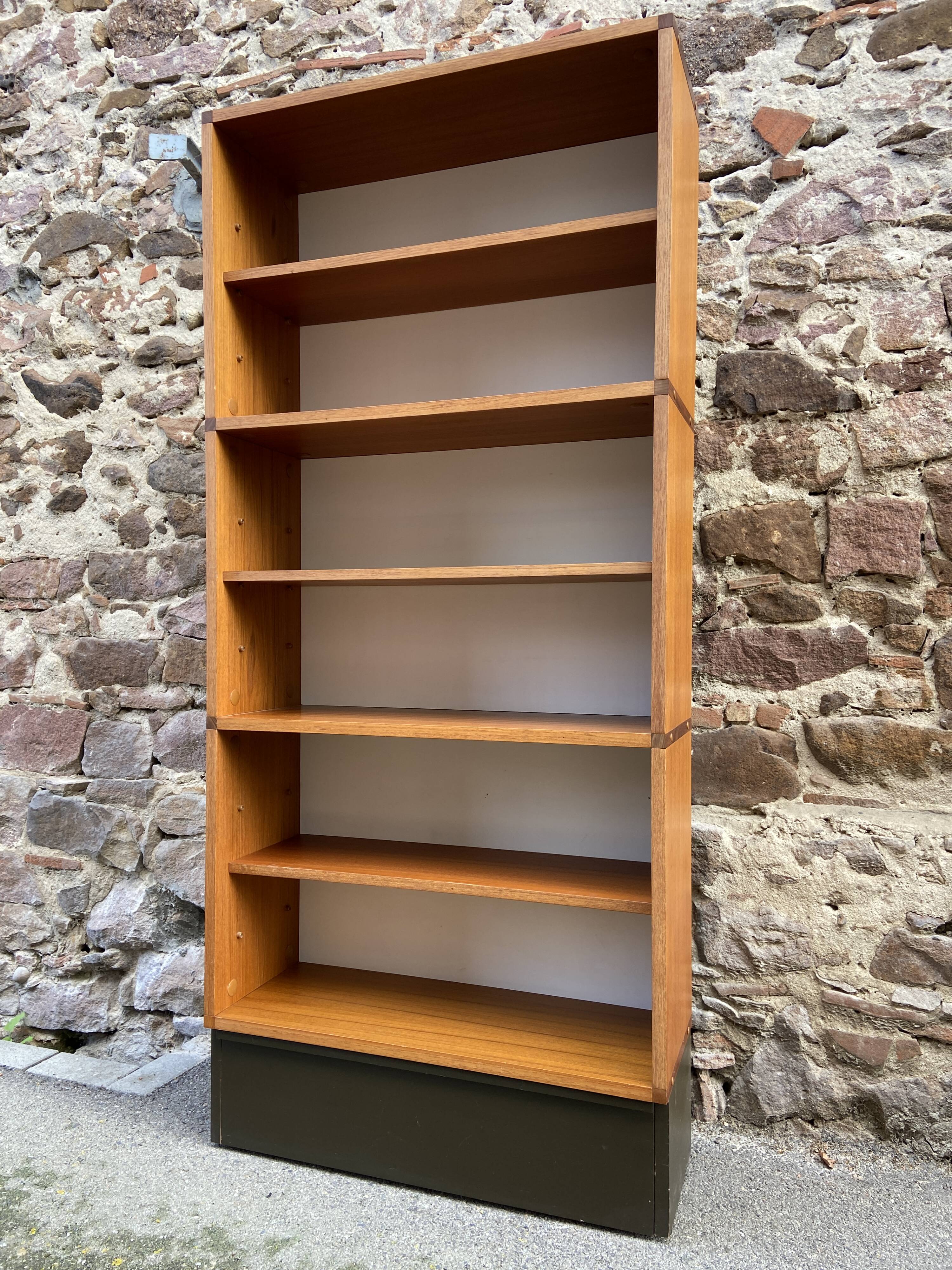 Mid-century scandinavian minvielle shelf, 1960 modular