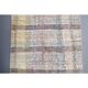 Vintage Turkish Hand-Knotted Wool Cotton White Kilim Runner Rug 75x208