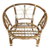 Rattan armchair