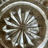 Former Portieux crystal sugar bowl