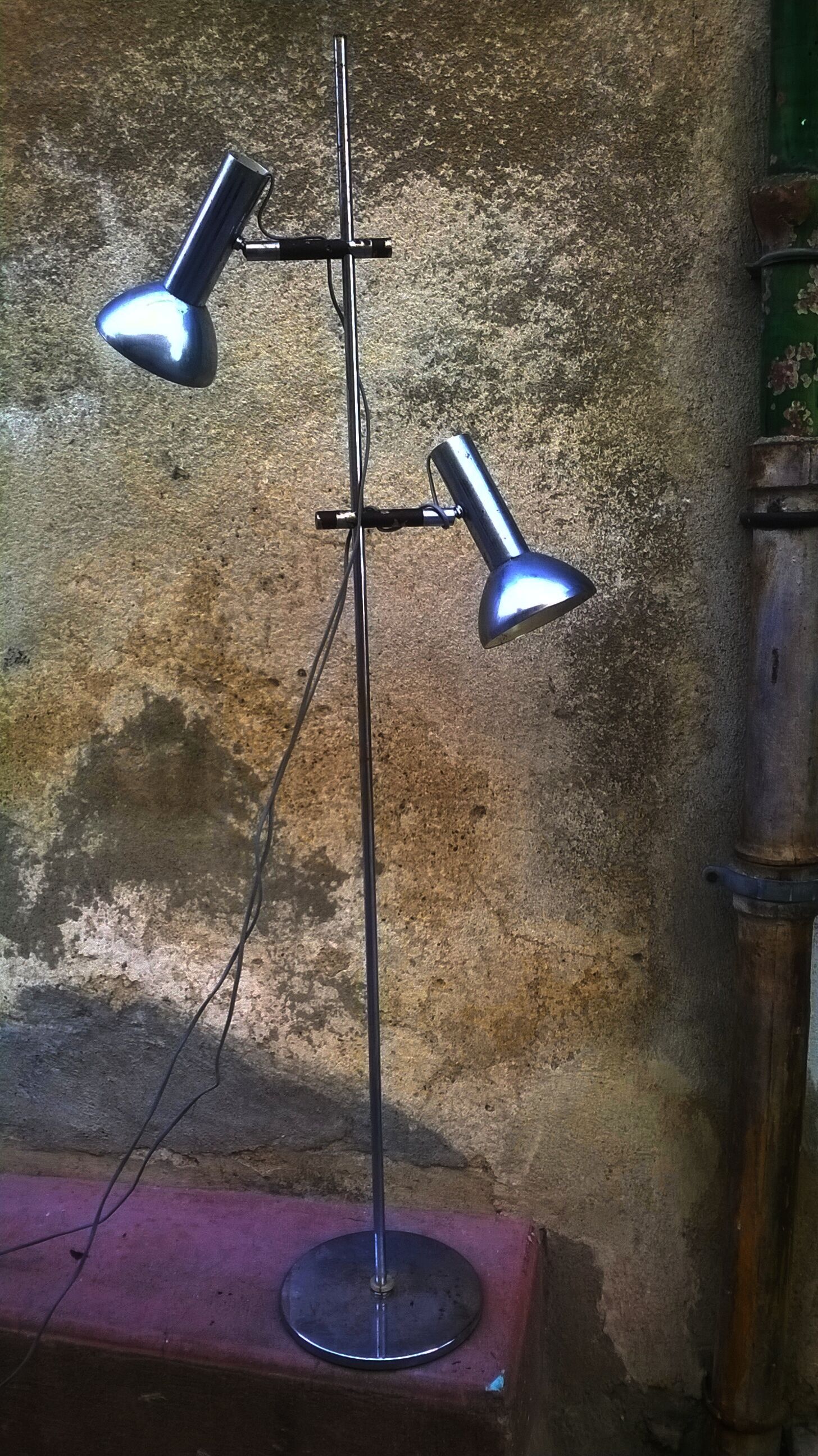 Lampadaire spots vintage