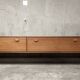 Vintage Scandinavian teak sideboards from the 1970s.