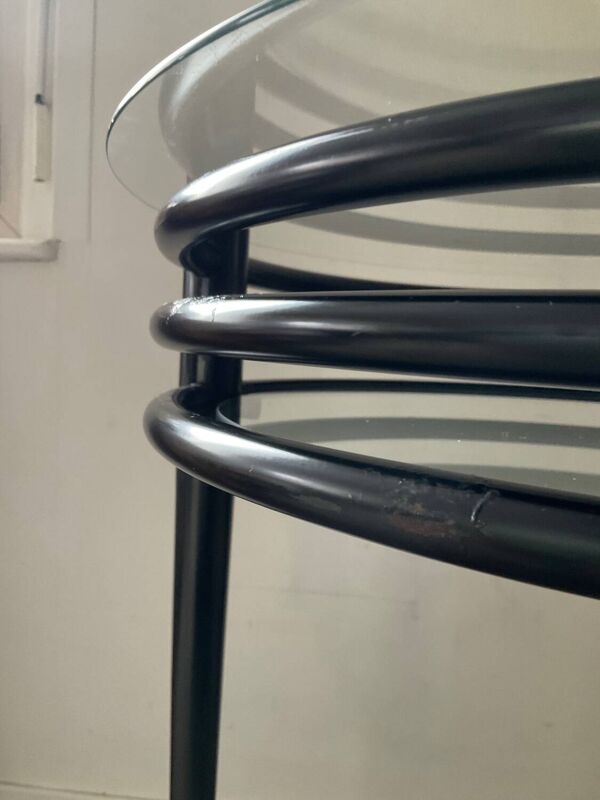 Table d’appoint Pascal Mourgue pour Artelano années 80