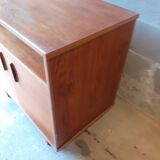 Commode teck style scandinave 1970
