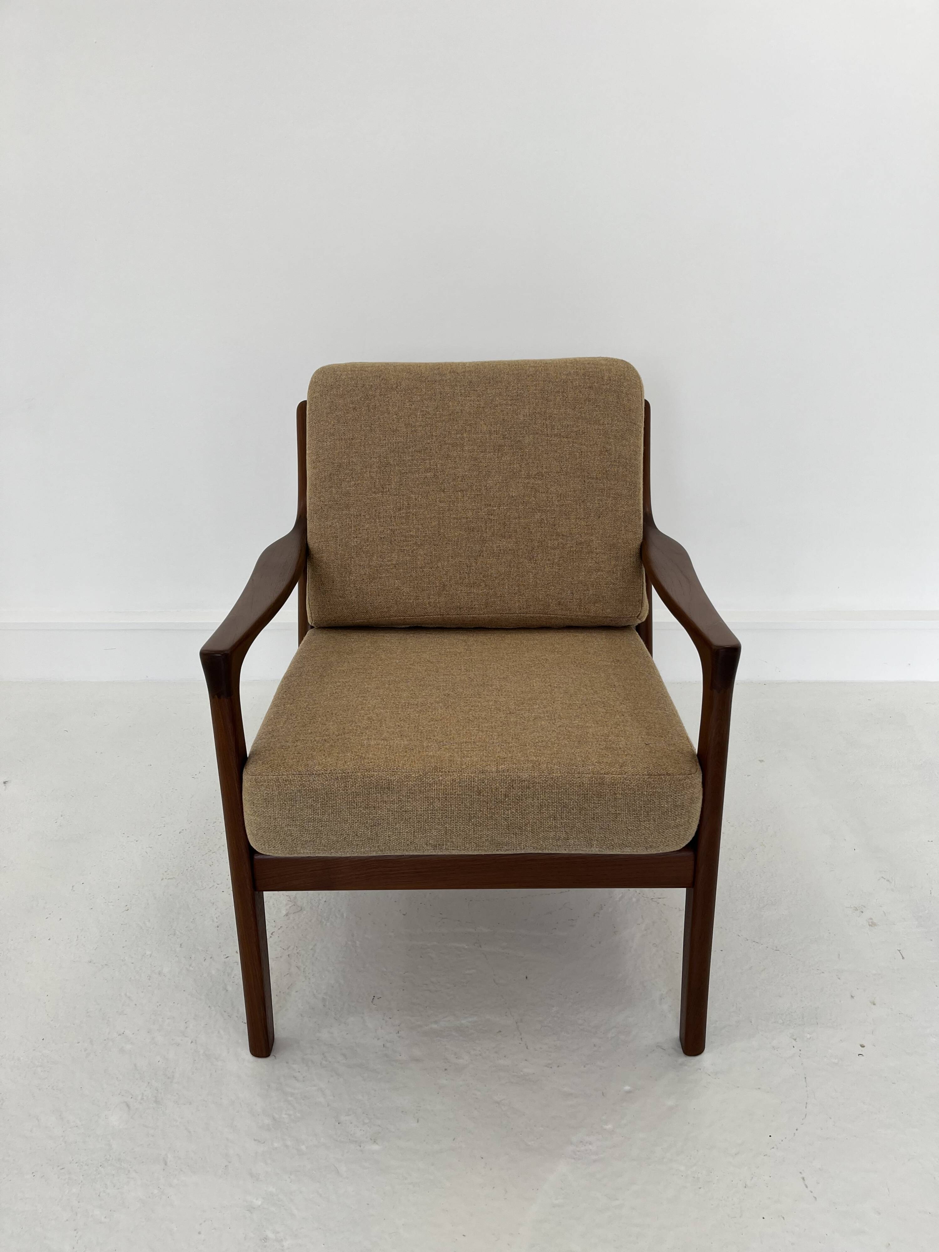Vintage Danish Teak Lounge Chair, 1960s