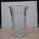 Transparent chiseled vase