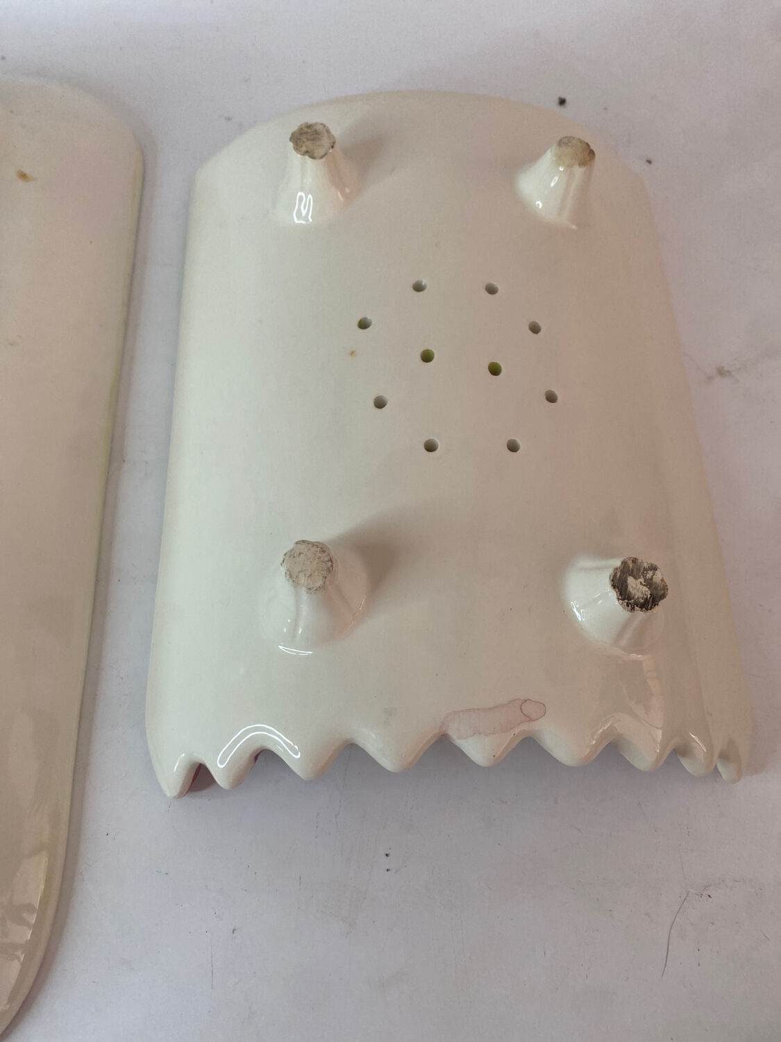 French porcelain asparagus dish