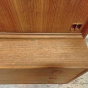 Scandinavian bookcase, chest of drawers