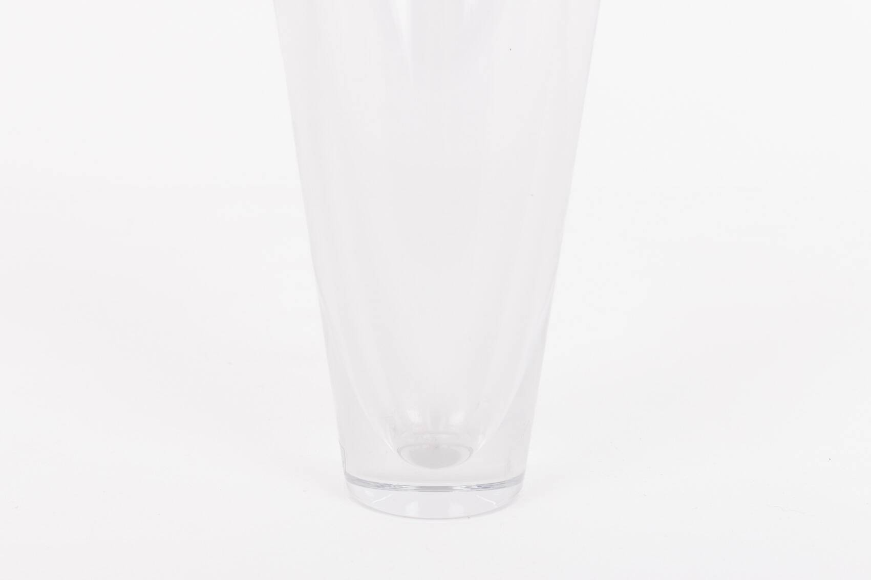 Orrefors crystal vase, Sweden 1980’s