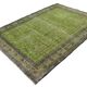 Vintage Green Floral Turkish Carpet 323 x 227 cm