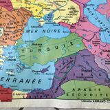 school map Librairie Armand Colin Reinhart and Wagret La France from 1939 to 1945 / 2nd GM 1970