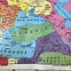 school map Librairie Armand Colin Reinhart and Wagret La France from 1939 to 1945 / 2nd GM 1970