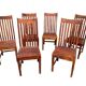 6 chaises en teck