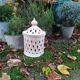 Poterie marocaine , lanterne , terre cuite