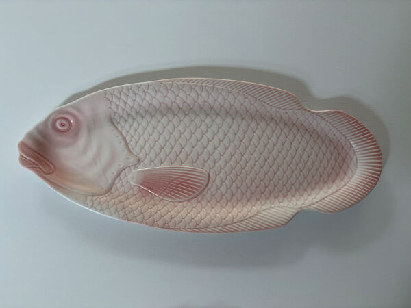 Service poisson Salins les Bains  assiettes plat et saucière