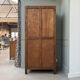 Parisian Art Deco display cabinet in oak (renovated)