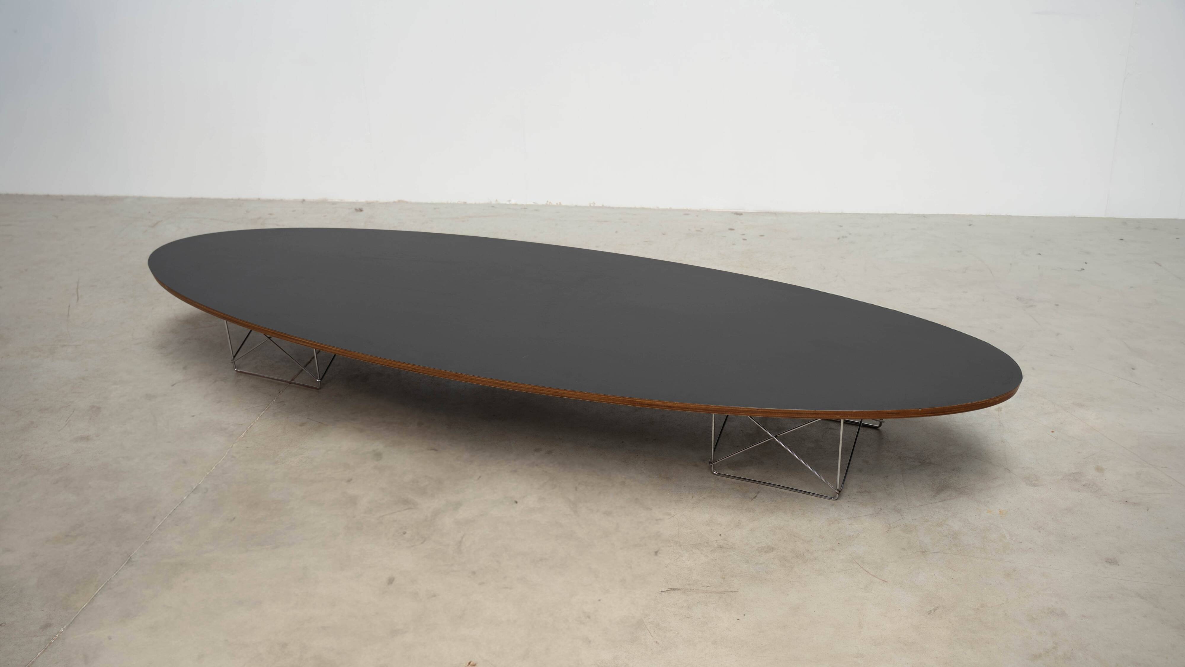 1980's Eames surfboard coffee table