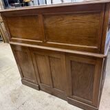 American oak desk