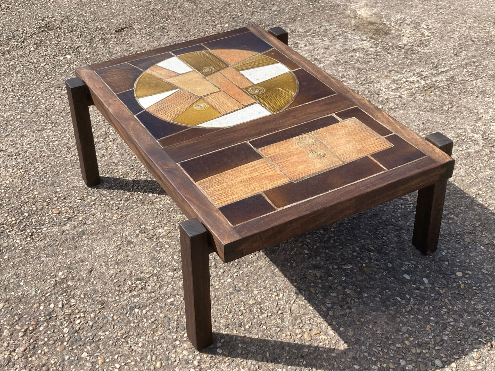 1960s ceramic coffee table