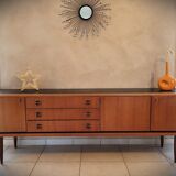 Scandinavian design teak sideboard