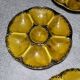 Authentic old vintage oyster set signed Gien France
