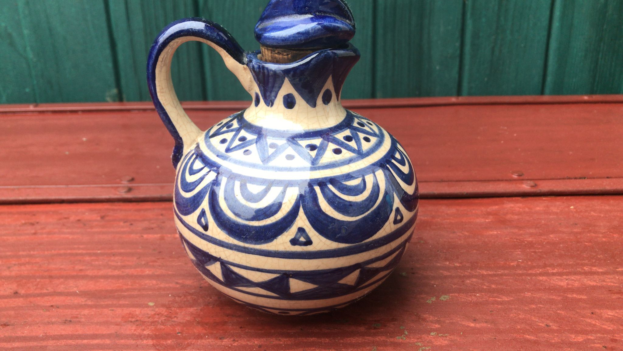 Carafe in earthenware Brittany