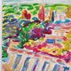 Pierre Lacroux (1909-1993) Gouache Cap Ferrat 28 September 79