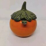 Vintage Barbotine Saucepan/Mustard Pot