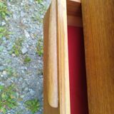 Scandinavian teak dressing table chest of drawers