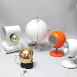 Orange ball lamp Koch & Lowi OMI 1970