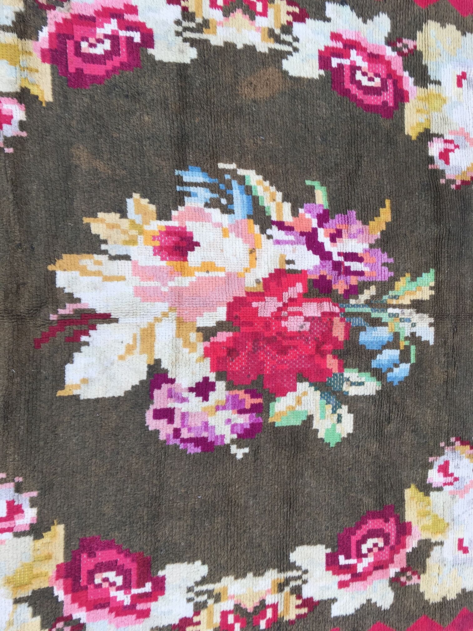 Rya rug 185x149cm